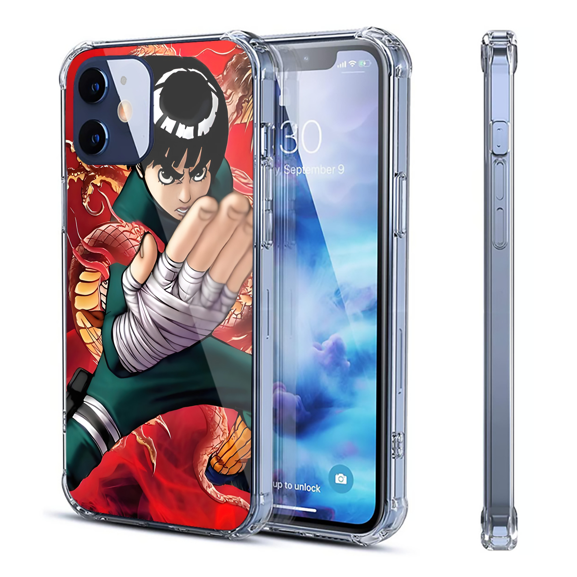 （画像用） NARUTO -ナルト- NARUTO -ナルト- 疾風伝 【iPhone 12シリーズ対応】透明スマホケース（クリアソフトケース）